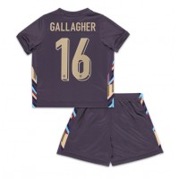 England Conor Gallagher #16 Udebanesæt Børn EM 2024 Kortærmet (+ Korte bukser)